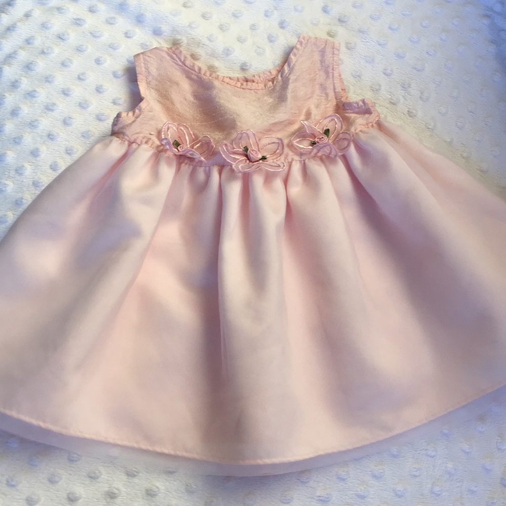 Jessica Ann Baby Girl Pink Dress